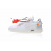  Off White x Nike Air Force 1- White