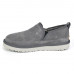 MEN'S SLIPPERS SCUFF ROMEO GREY MEN'S SLIPPERS SCUFF ROMEO GREY