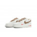 Унисекс Nike Air 1 Force  Белый коричневый