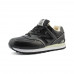 Зимние New Balance 574 Black/White With White Fur