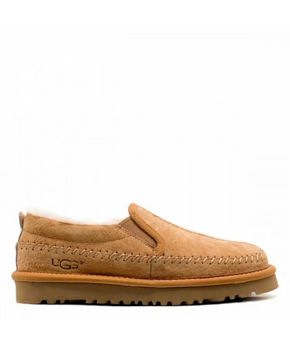 STITCH SLIP ON CHESTNUT