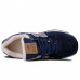 Зимние New Balance 574 Blue/Gray With Fur Зимние New Balance 574 Blue/Gray With Fur