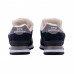 Зимние New Balance 574 Blue/Gray With Fur Зимние New Balance 574 Blue/Gray With Fur
