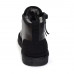 MEN`S NEUMEL ZIP LEATHER BLACK