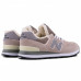 Зимние New Balance 574 Gray/Beige With Fur Зимние New Balance 574 Gray/Beige With Fur