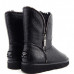 JIMMY CHOO GRANULAR SKIN BLACK