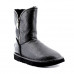 JIMMY CHOO GRANULAR SKIN BLACK