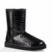 CLASSIC SHORT CROCO BLACK
