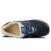 Зимние New Balance 574 Blue/White With White Fur