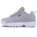 Зимние Fila Disruptor 2 Grey With Fur