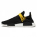 Мужские Adidas NMD Human Race Black/White/Yellow