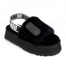 WOMEN'S DISCO SLIDE BLACK