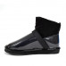 CLEAR QUILTY BOOTS BLACK CLEAR QUILTY BOOTS BLACK