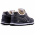 Зимние New Balance 574 Dark Blue With Fur