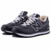 Зимние New Balance 574 Dark Blue With Fur