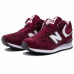 Зимние New Balance 574 High Burgundy With Fur Зимние New Balance 574 High Burgundy With Fur