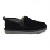 MEN'S SLIPPERS SCUFF ROMEO BLACK
