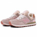 Зимние New Balance 574 Beige/Pink With Fur