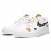 Унисекс Nike Air Force 1’07 White/Black Total Orange