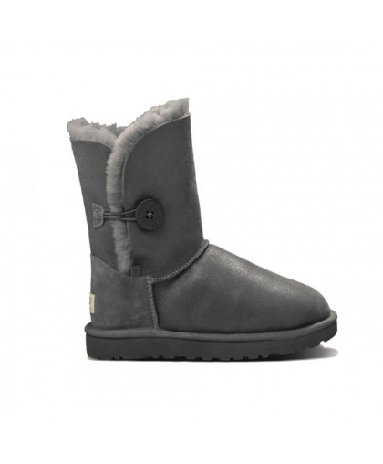 KIDS Bailey Button Metallic Grey