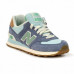 Женские New Balance 574 Dark Purple/Mint