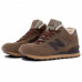 Зимние New Balance 574 High Brown With Fur Зимние New Balance 574 High Brown With Fur